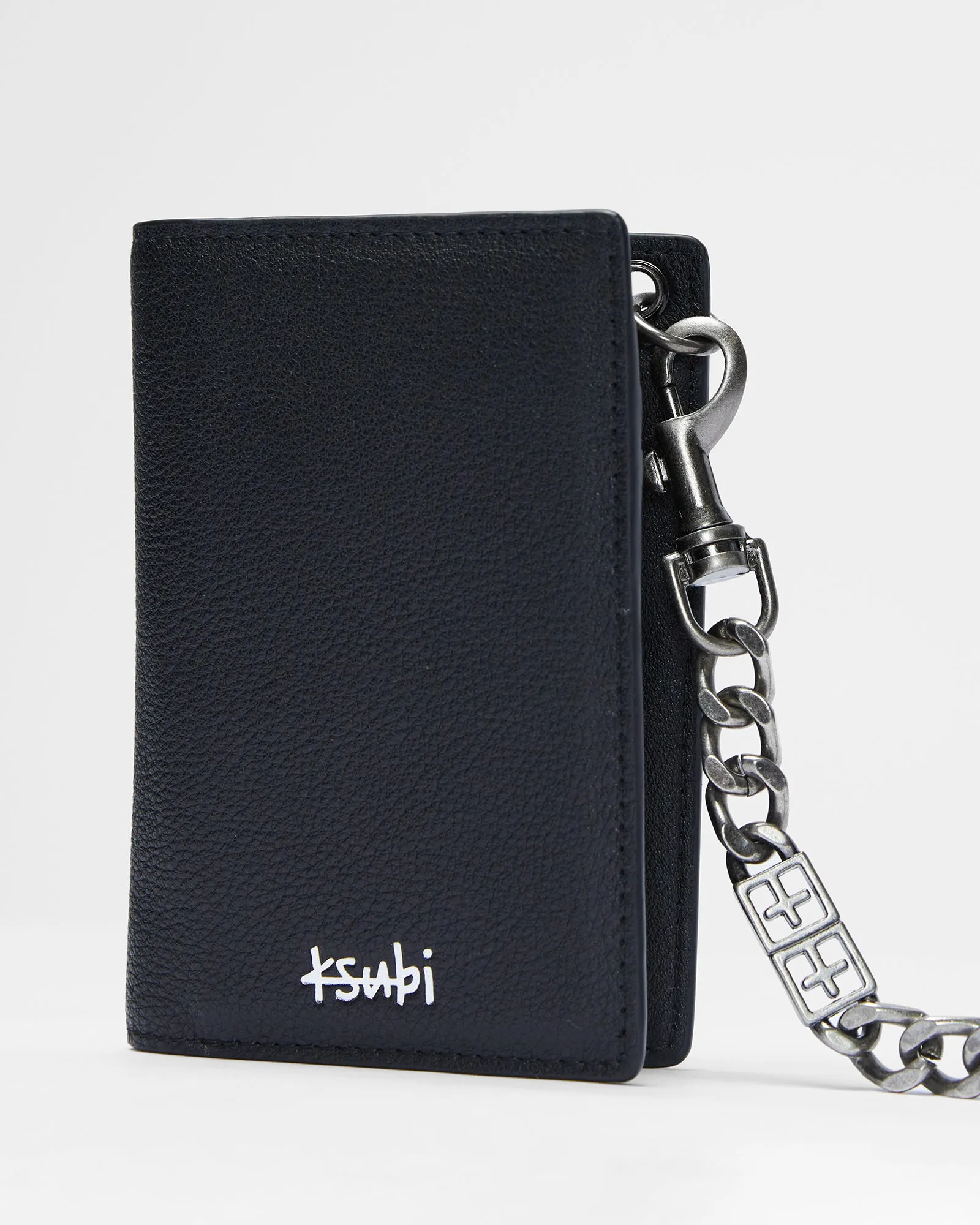 1999 CHAIN WALLET ANTIQUE SILVER