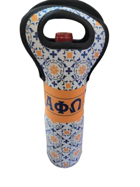 Alpha Phi Omega Wine Bottle Bag | Show Your Fraternity Pride