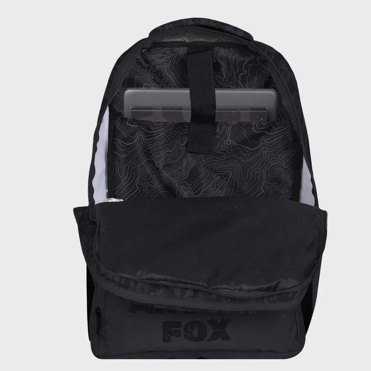 Arctic Fox Rough Black Laptop Backpack