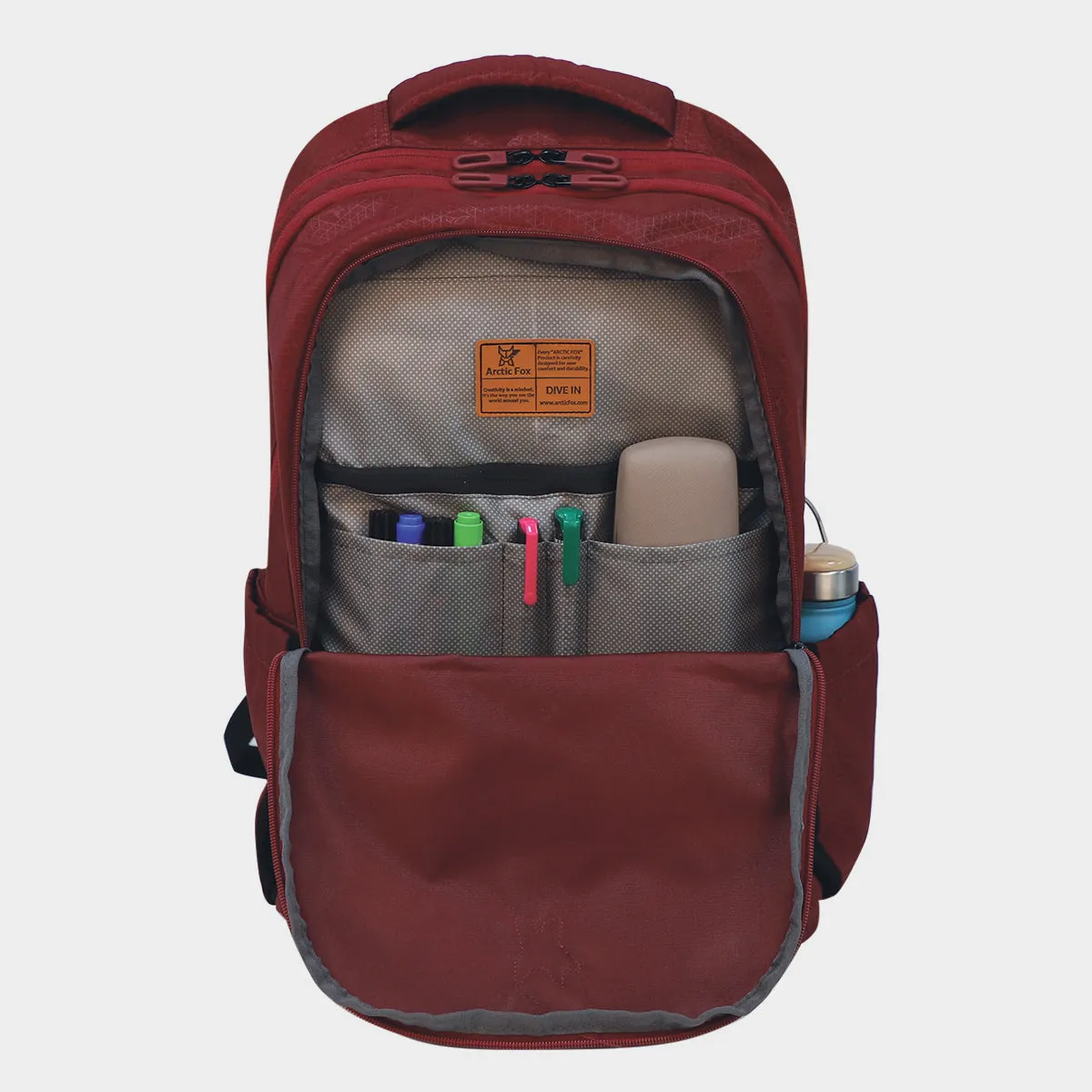 Arctic Fox Tic-Tac Tawny Port Backpack