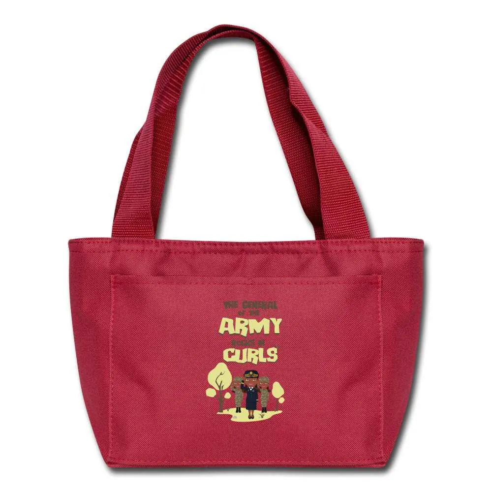 Army in Curls Lunch Bag