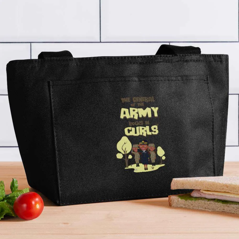 Army in Curls Lunch Bag