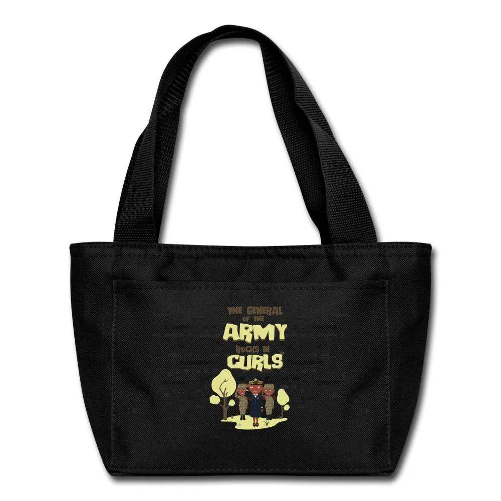 Army in Curls Lunch Bag