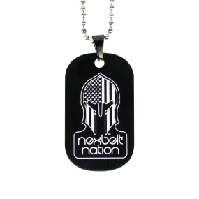 Black Series Spartan Bag Tag / Dog Tag