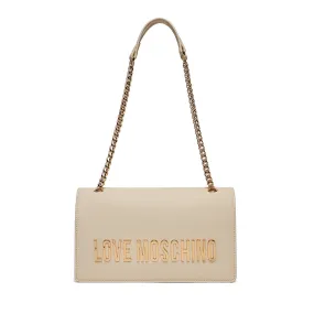 Borsa Donna a Spalla e a Tracolla LOVE MOSCHINO linea Bold Bag color Avorio