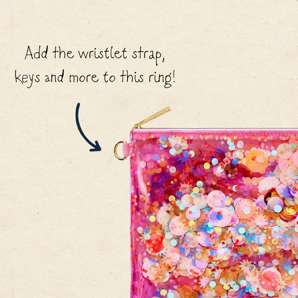 Bring on the Fun Confetti Everything Pouch