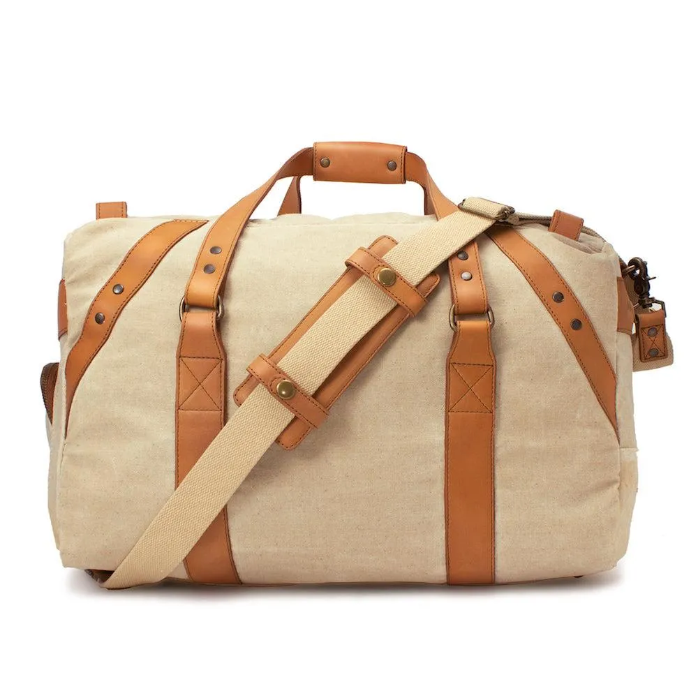 Campaign Waxed Canvas Medium Duffle Bag