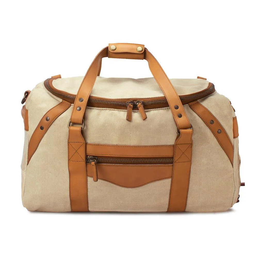 Campaign Waxed Canvas Medium Duffle Bag