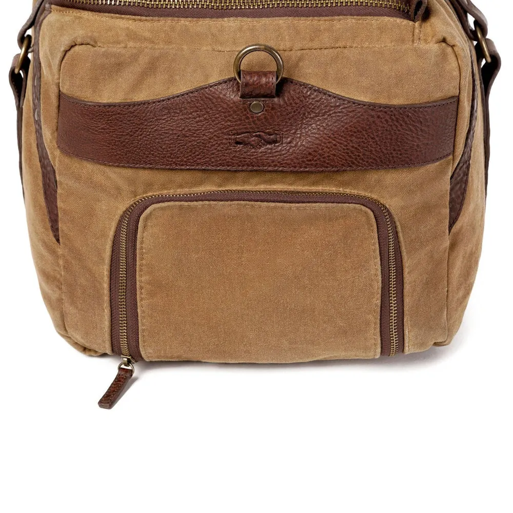 Campaign Waxed Canvas Medium Duffle Bag