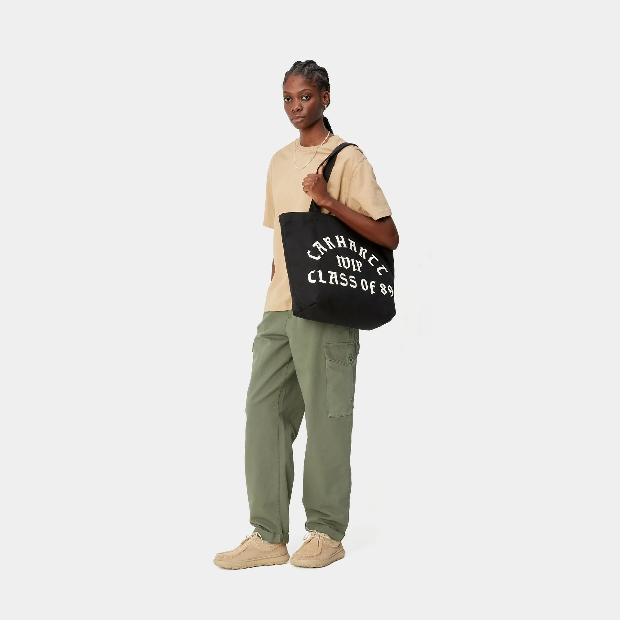 Canvas Graphic Tote | Black / Tonic Class of 89 Print