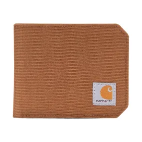 Carhartt Nylon Duck Bifold Wallet - Carhartt Brown