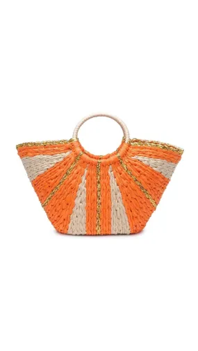 Carmen Straw Summer Tote