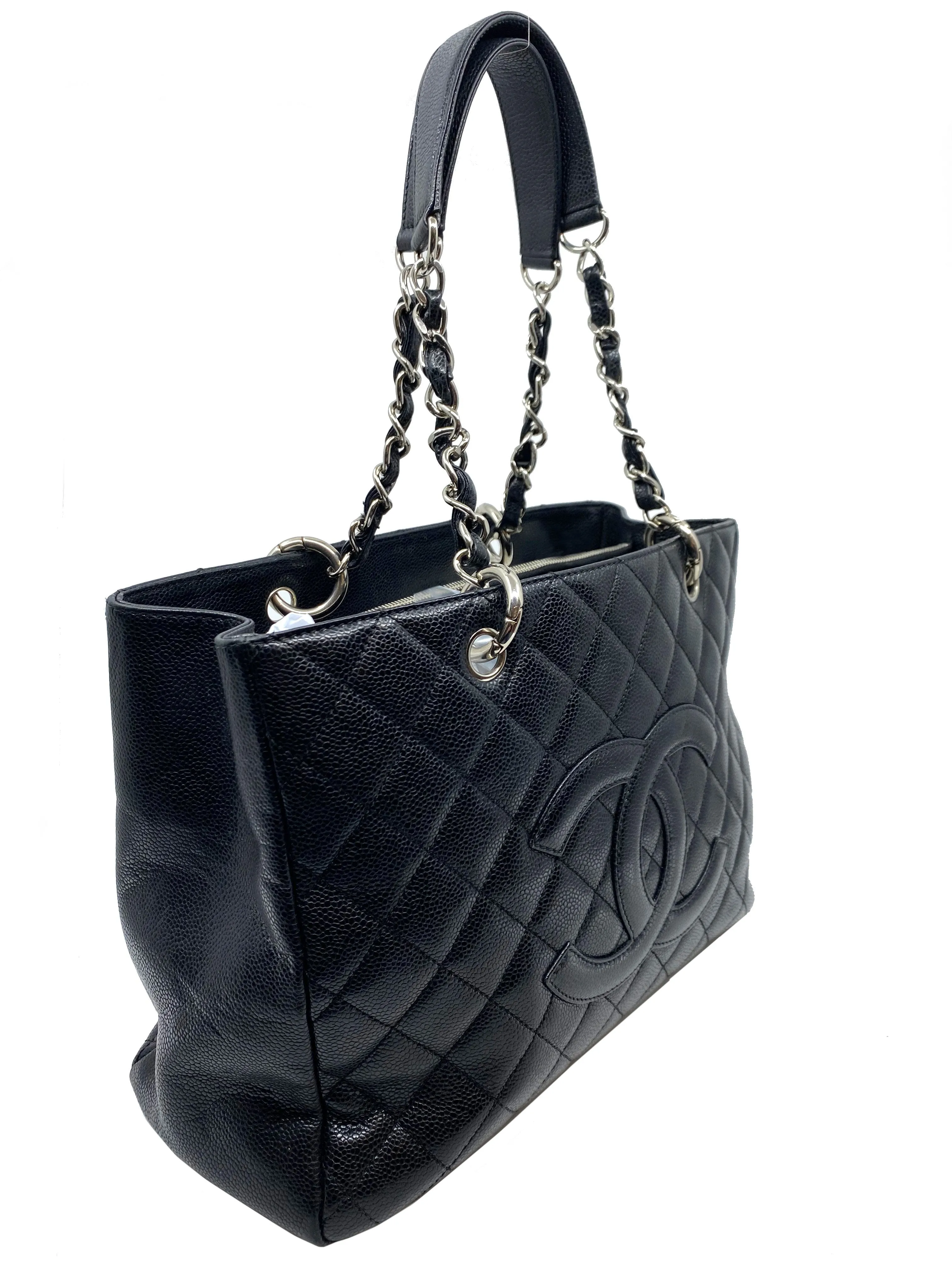 Chanel Caviar Quilted Grand Shopping Tote GST Bag