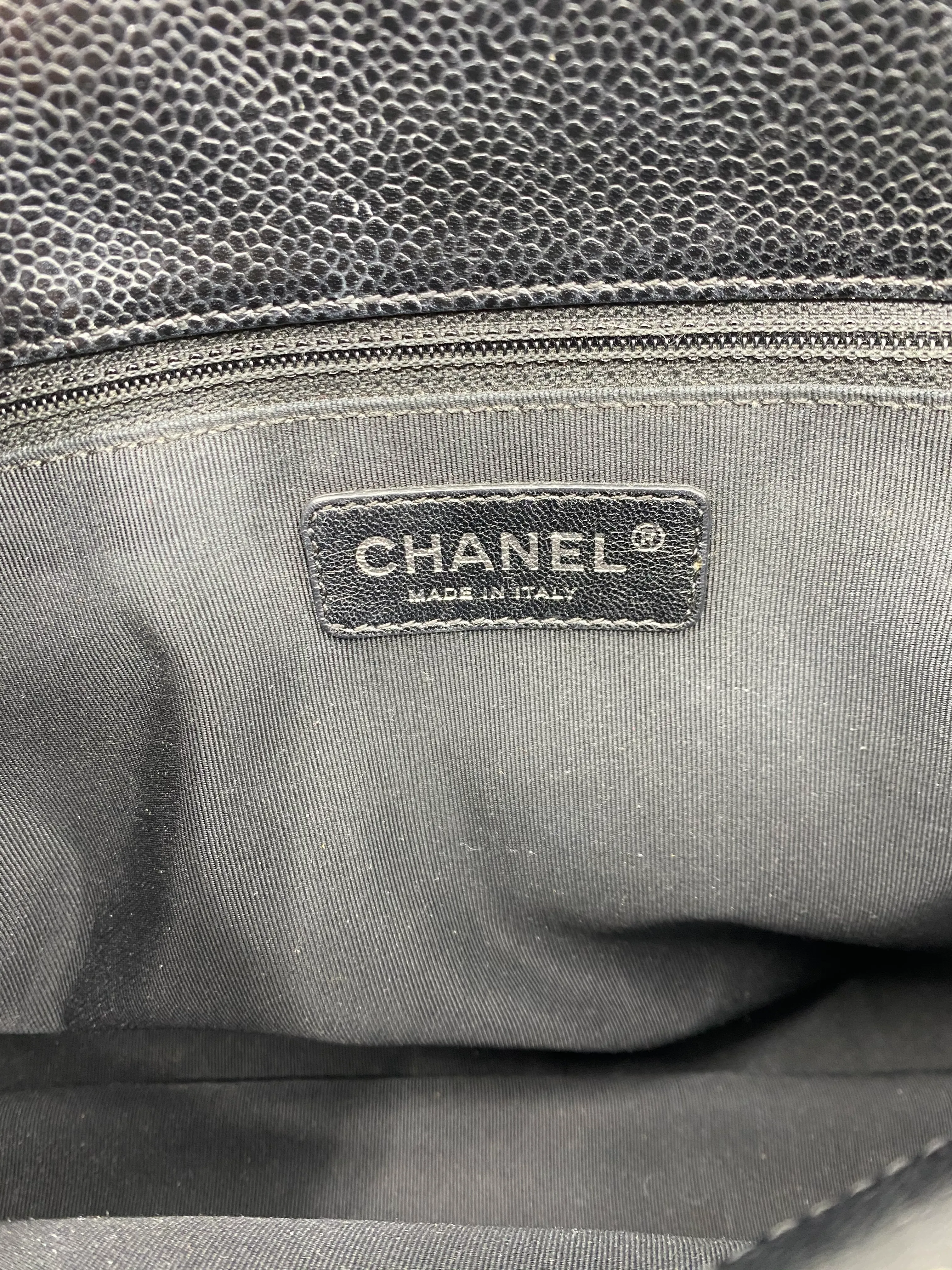 Chanel Caviar Quilted Grand Shopping Tote GST Bag