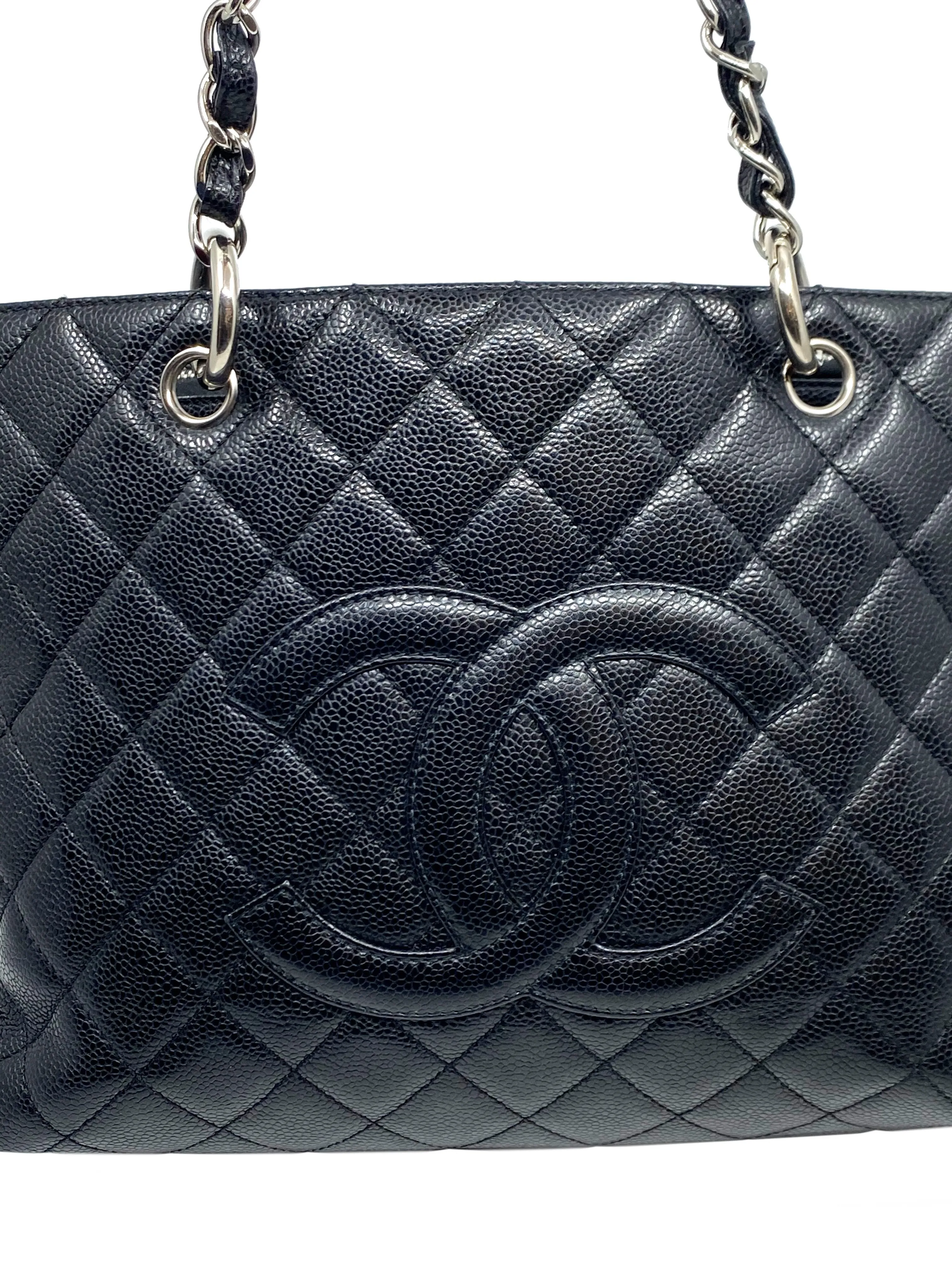 Chanel Caviar Quilted Grand Shopping Tote GST Bag