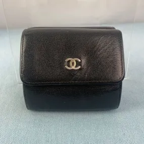 ChanelVintage Black Small As Is Wallet