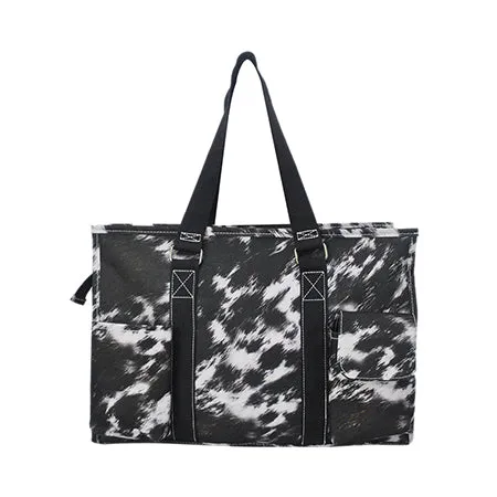 Cow Couture NGIL Zippered Caddy Organizer Tote Bag