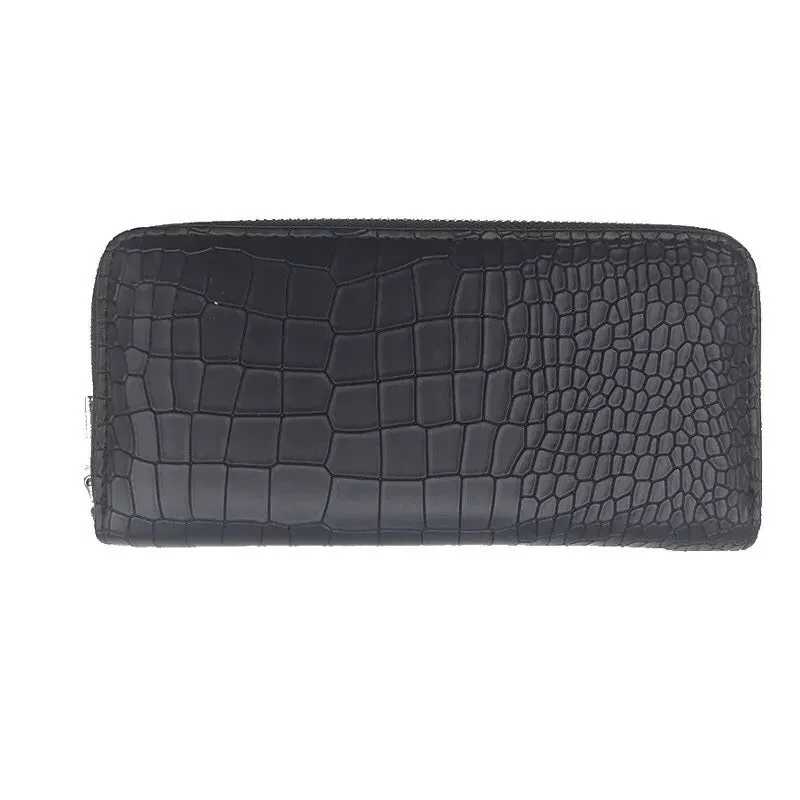 Croc Rock Black Wallet