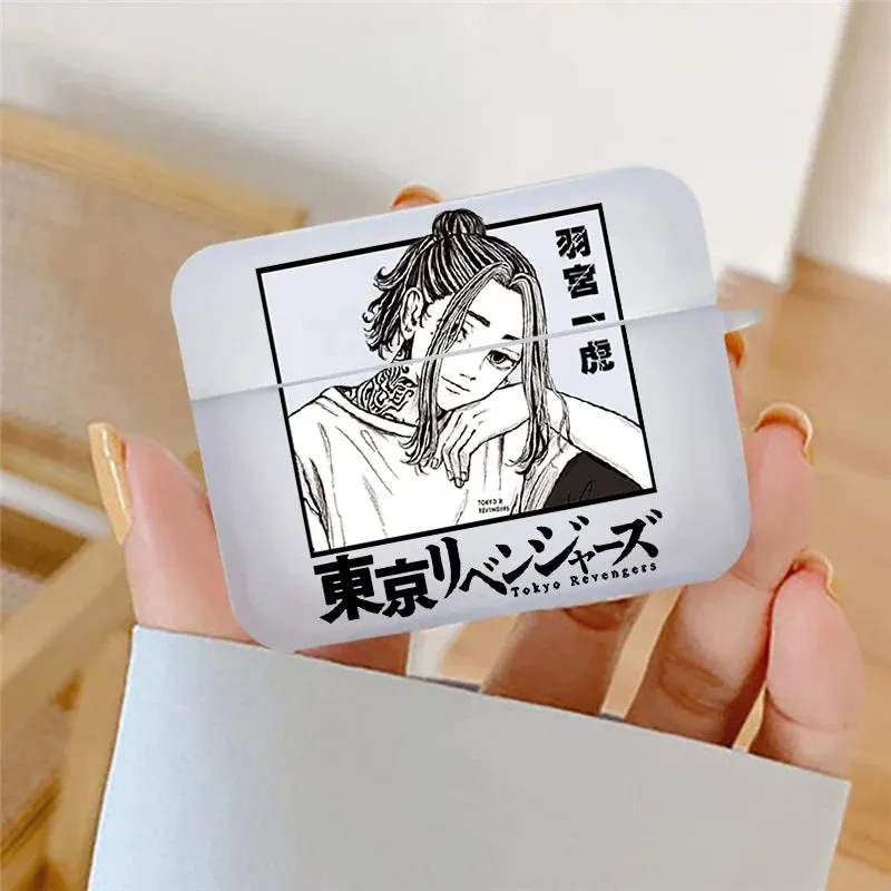 Cute Anime Oshi No Ko Arima Kana Earphone Case for Airpods 1 2 3 Pro Ai Hoshino Clear Wireless Headphone Cover for Air Pod 3 Bag