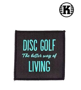 Disc Golf The better way of Living Patch