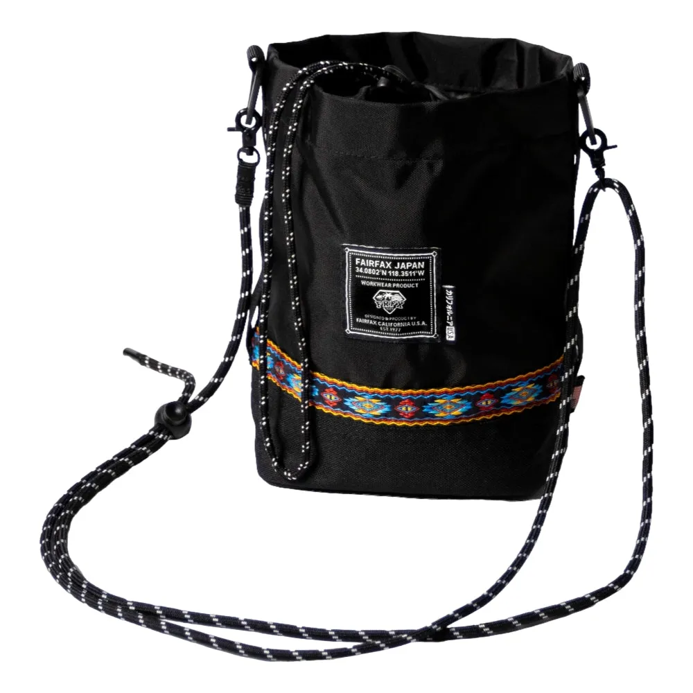 FAIRFAX OUTDOOR WILD BUCKET BAG-BLACK