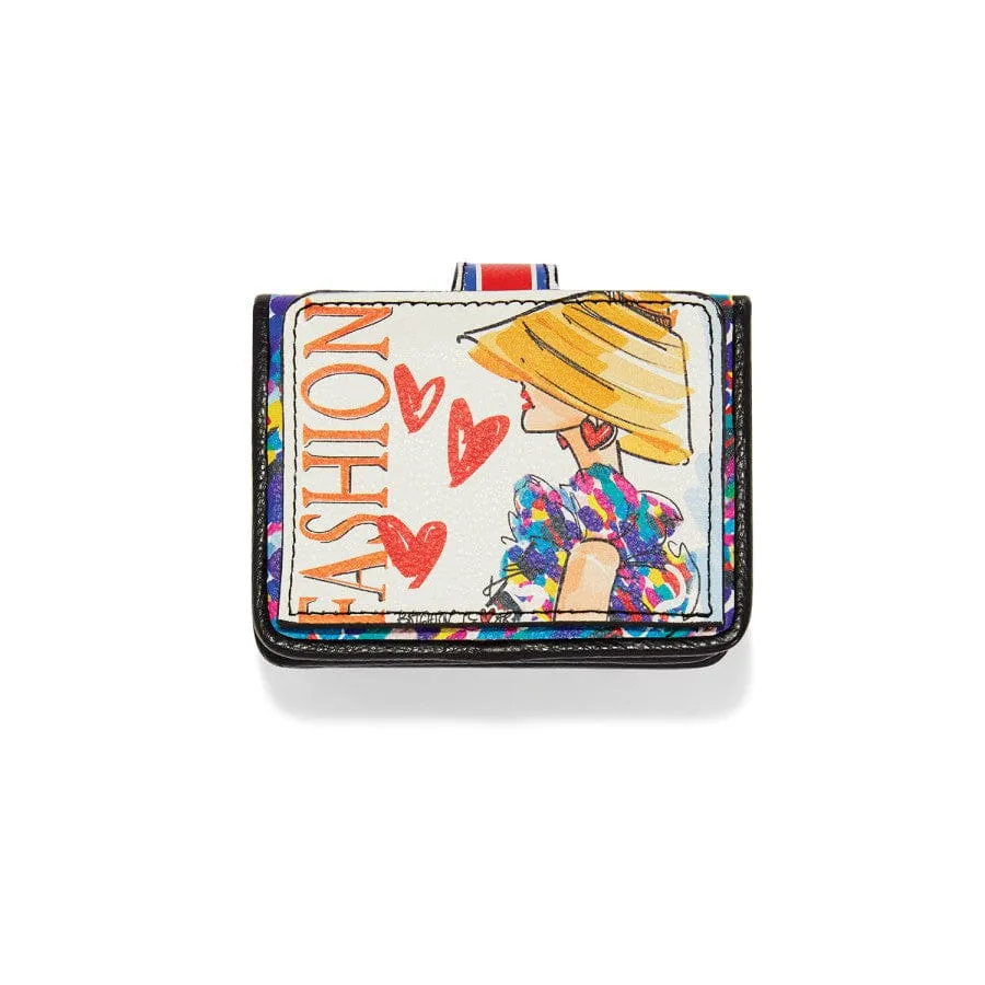 Fashionista Cover Girls Small Wallet