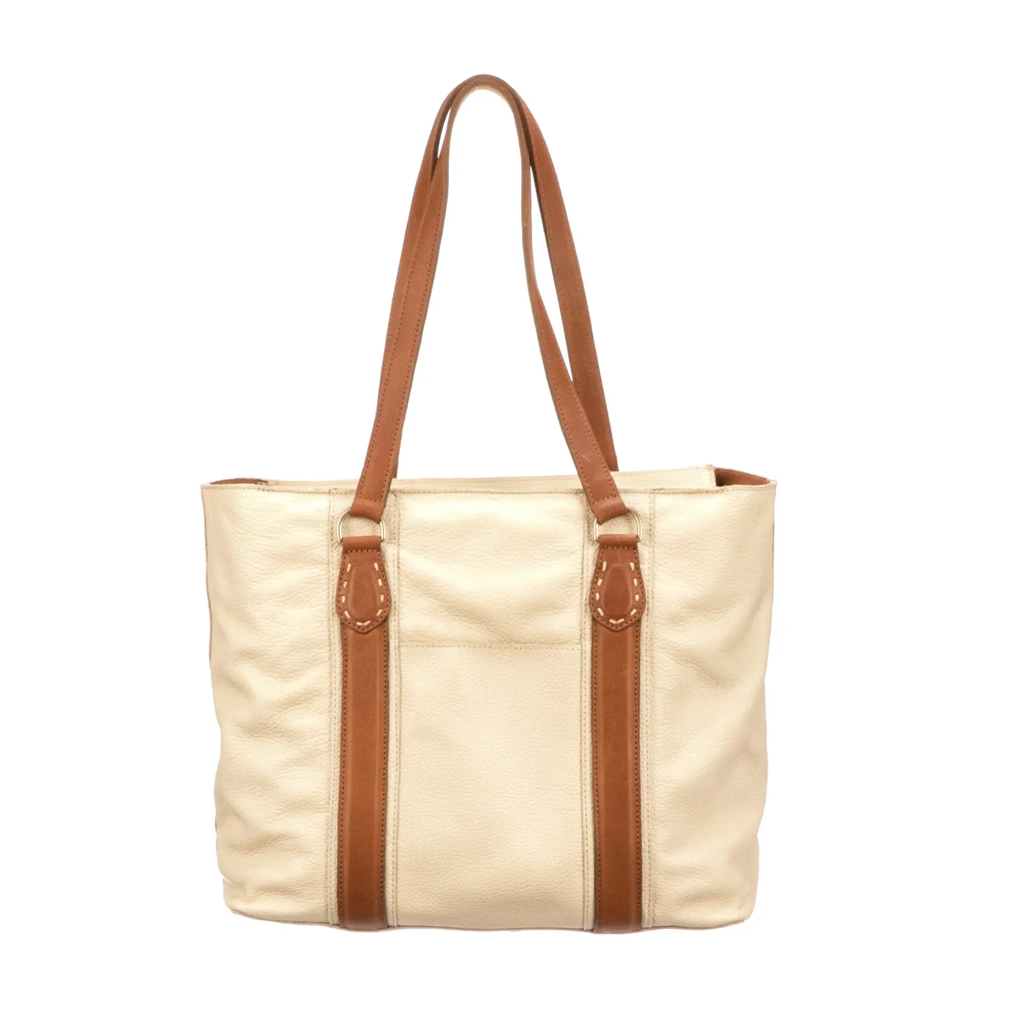 Frances Carryall Tote :: Bone