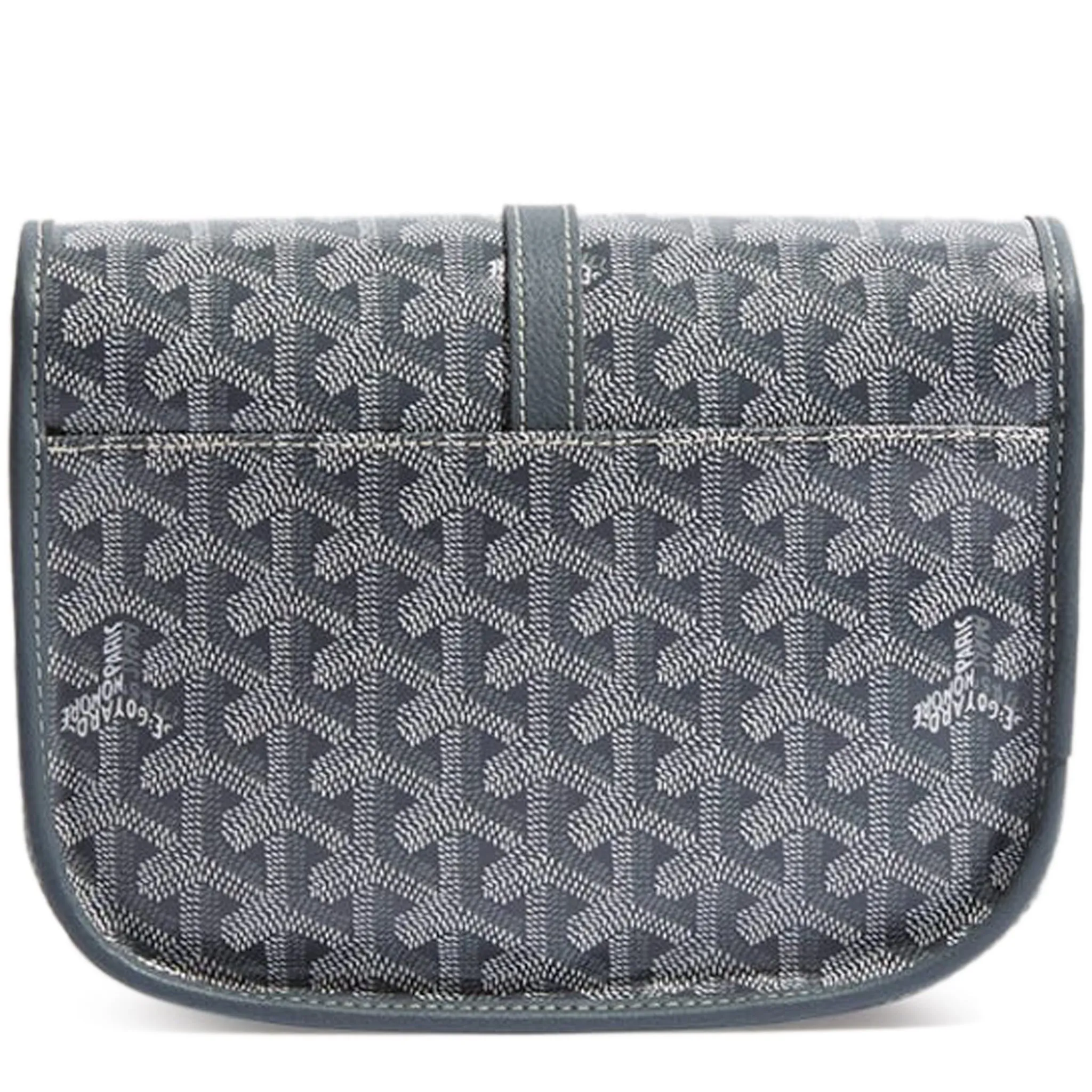 Goyard Goyardine Belvedere II Grey PM Messenger Bag