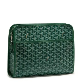 Goyard Jouvence GM Green Washbag