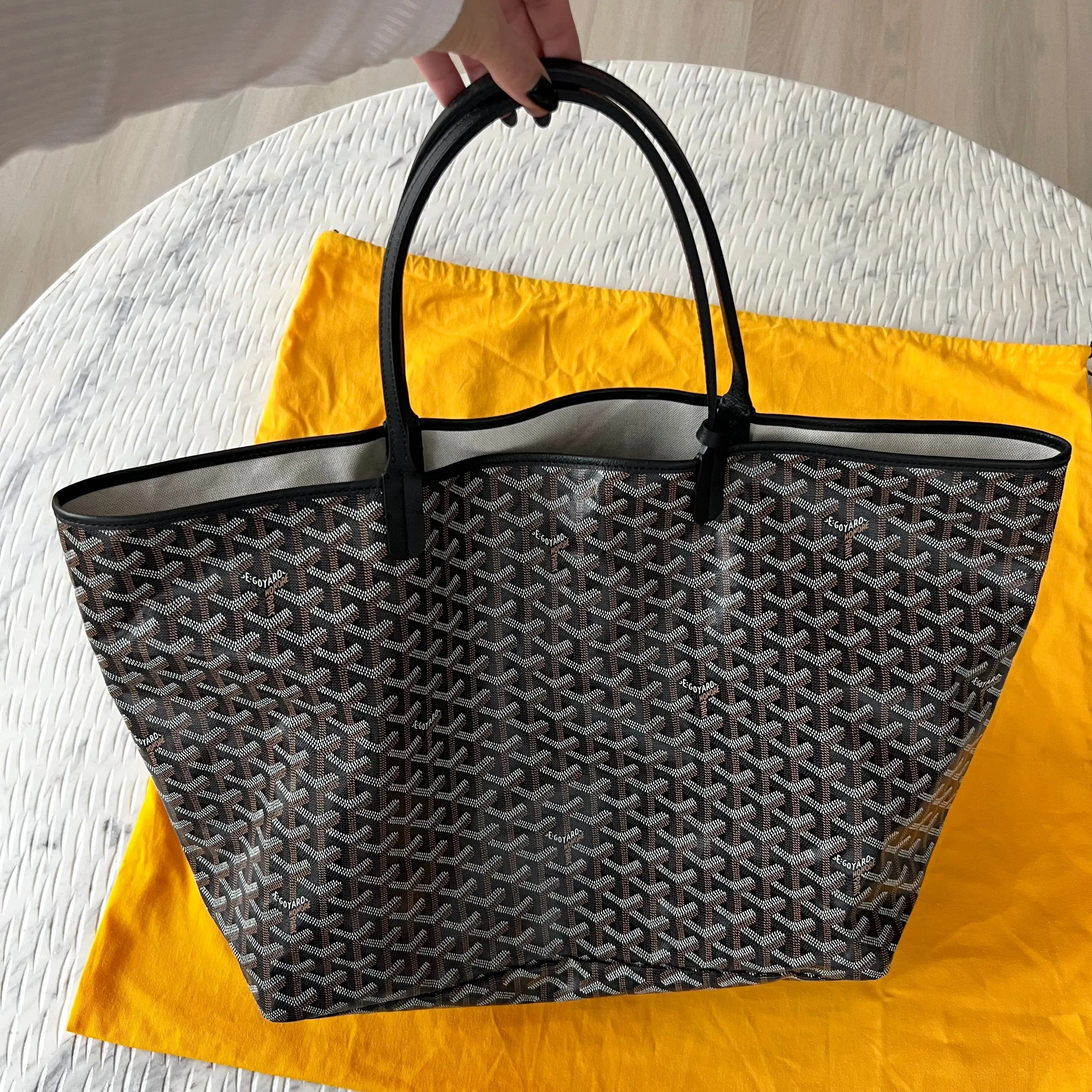 Authentic Goyard St Louis GM Tote Bag - Limited Edition