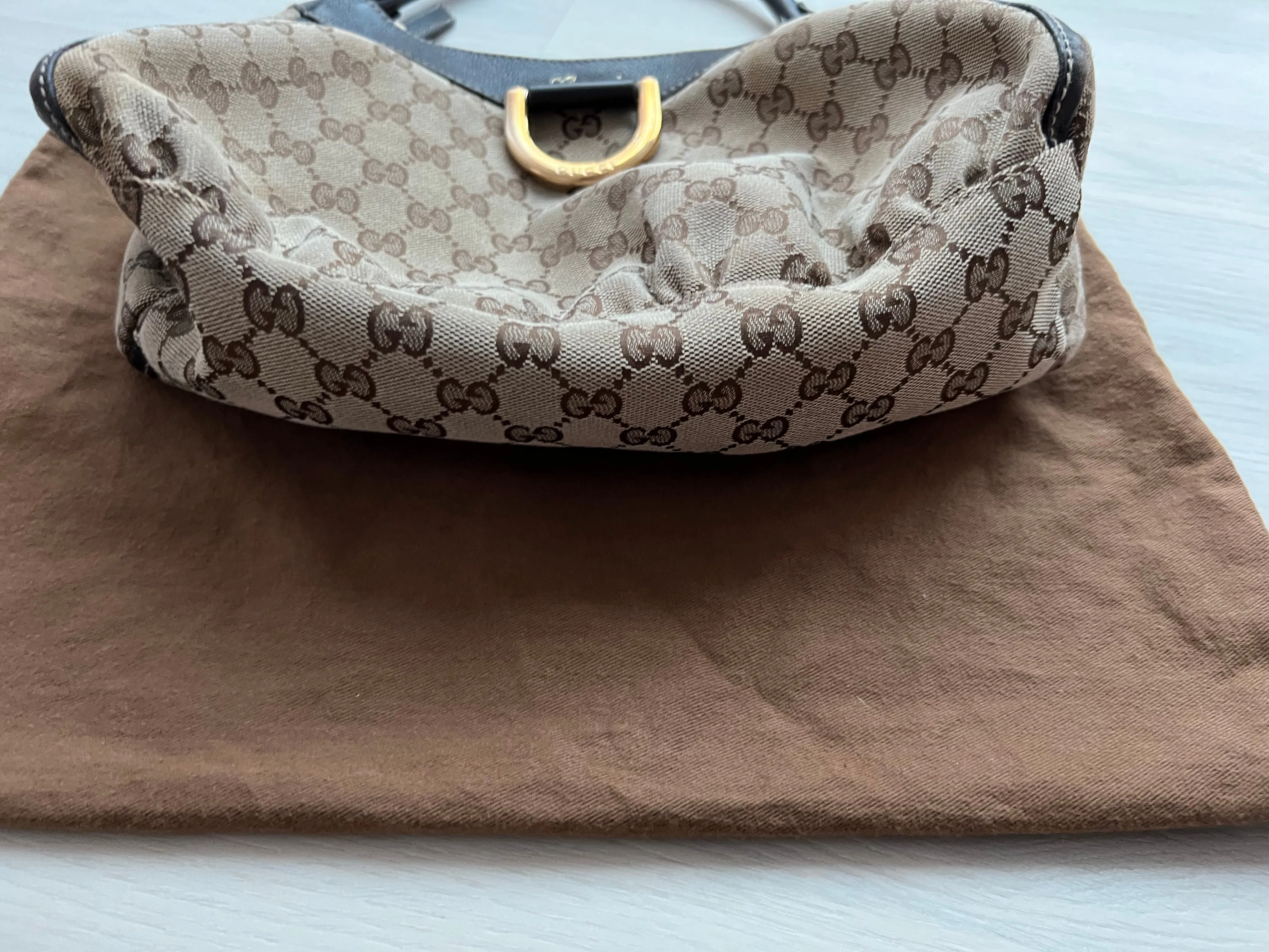 Gucci GG Monogram D Ring Bag