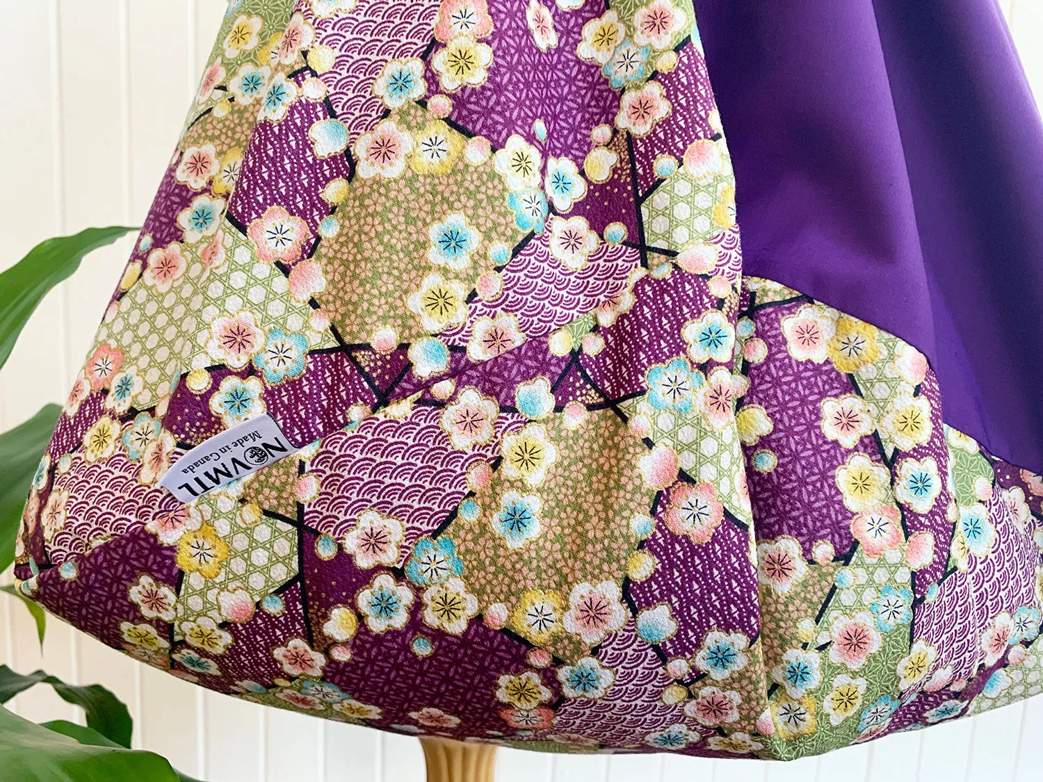 *Handmade* Origami bag | Market bag | Sakura (Purple)