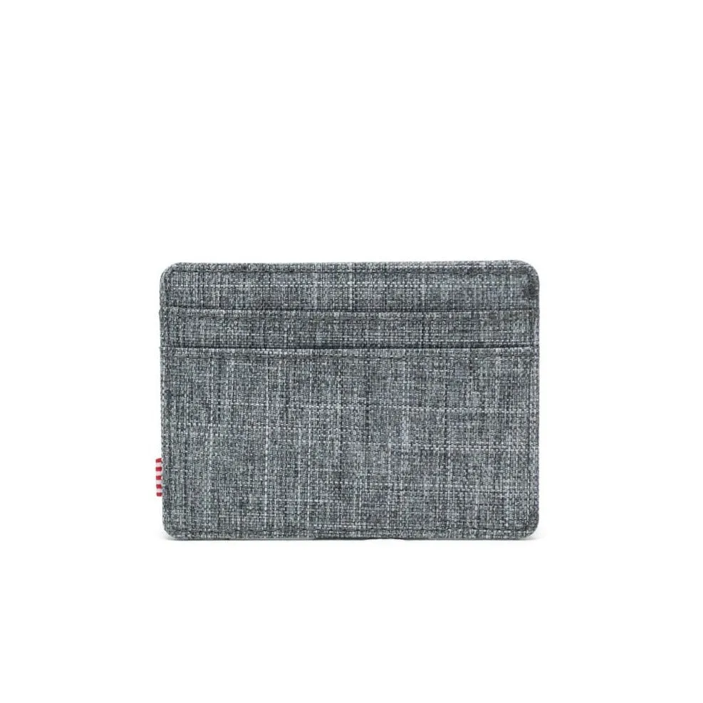 Herschel Charlie Wallet Raven Crosshatch