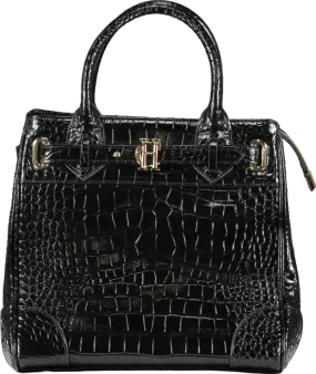 Holland Cooper The Brompton Tote Black Croc Mini One Size