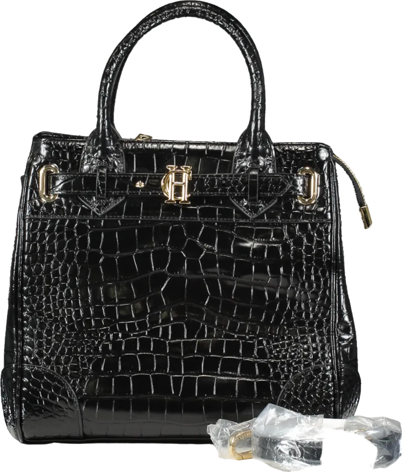 Holland Cooper The Brompton Tote Black Croc Mini One Size