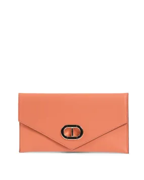 Leather Envelope Clutch