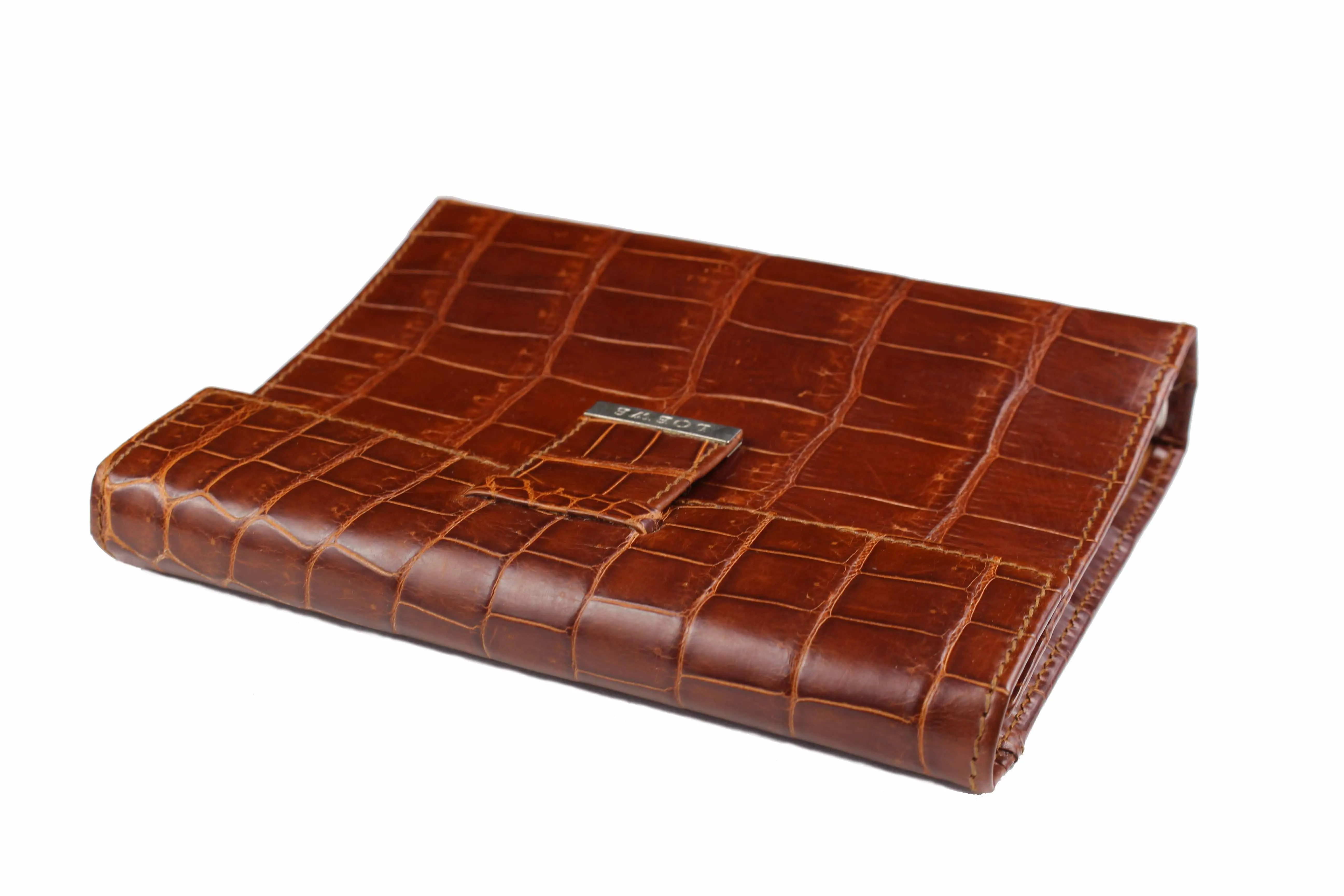 LOEWE crocodile skin planner cover