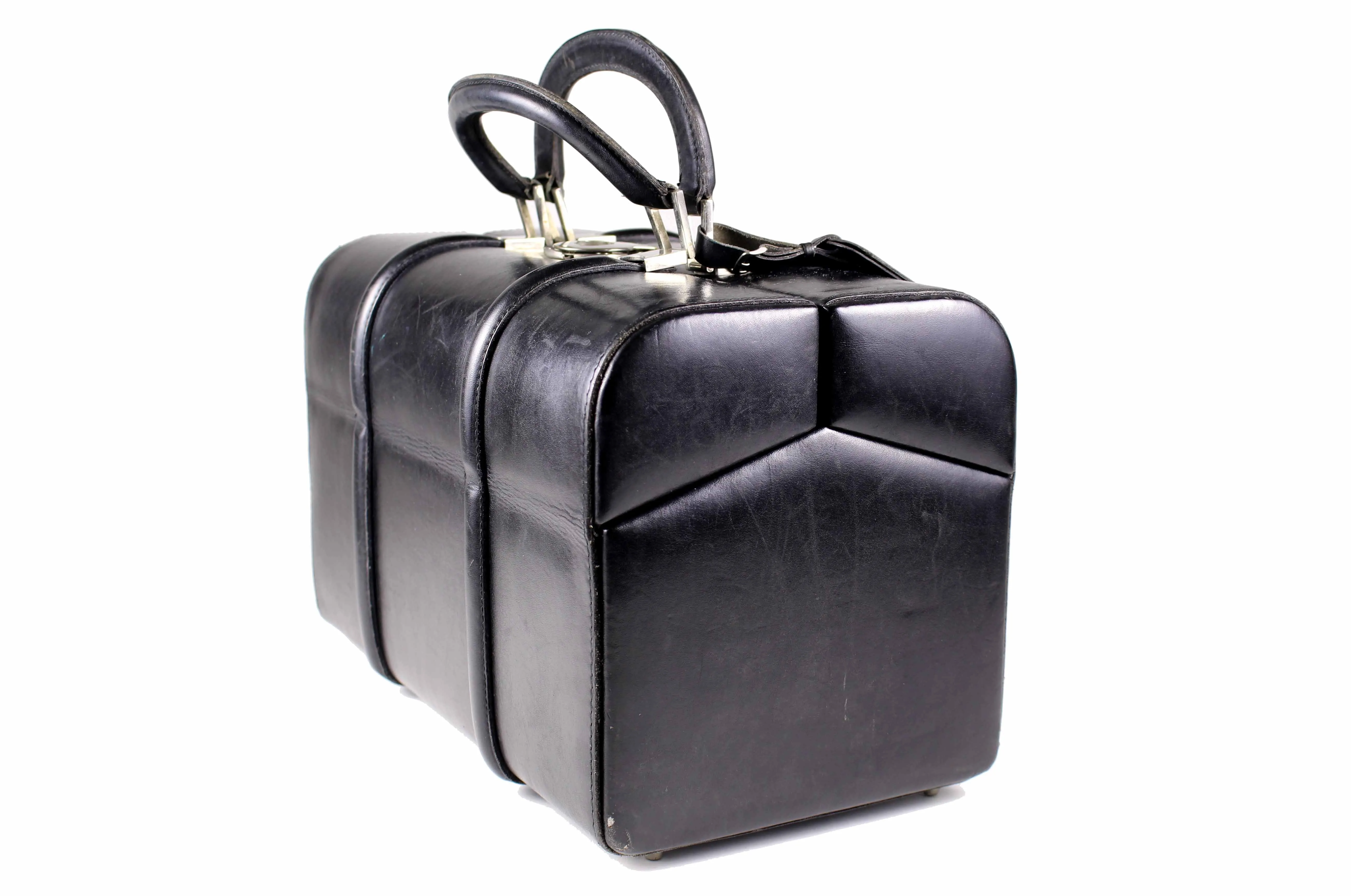 LOEWE leather travel vanity case