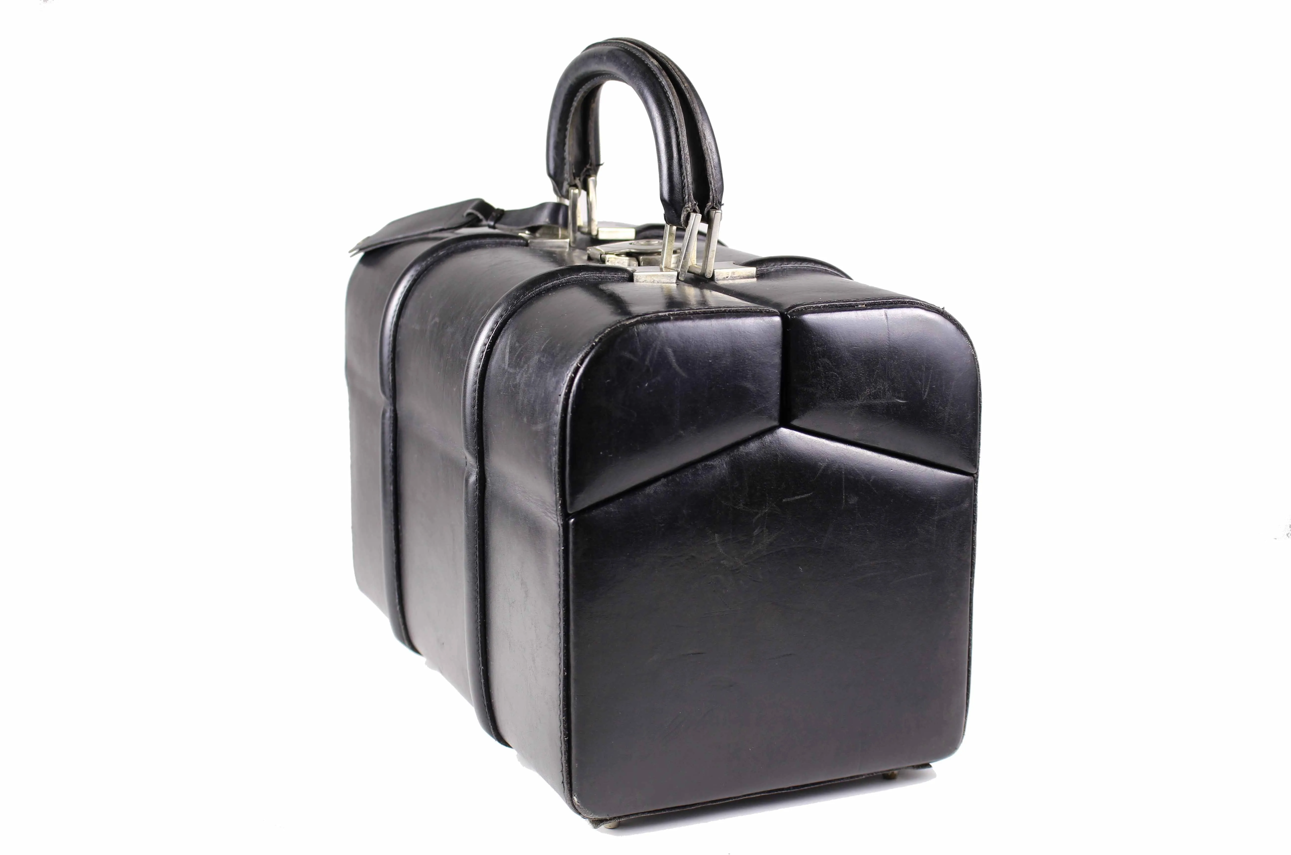 LOEWE leather travel vanity case