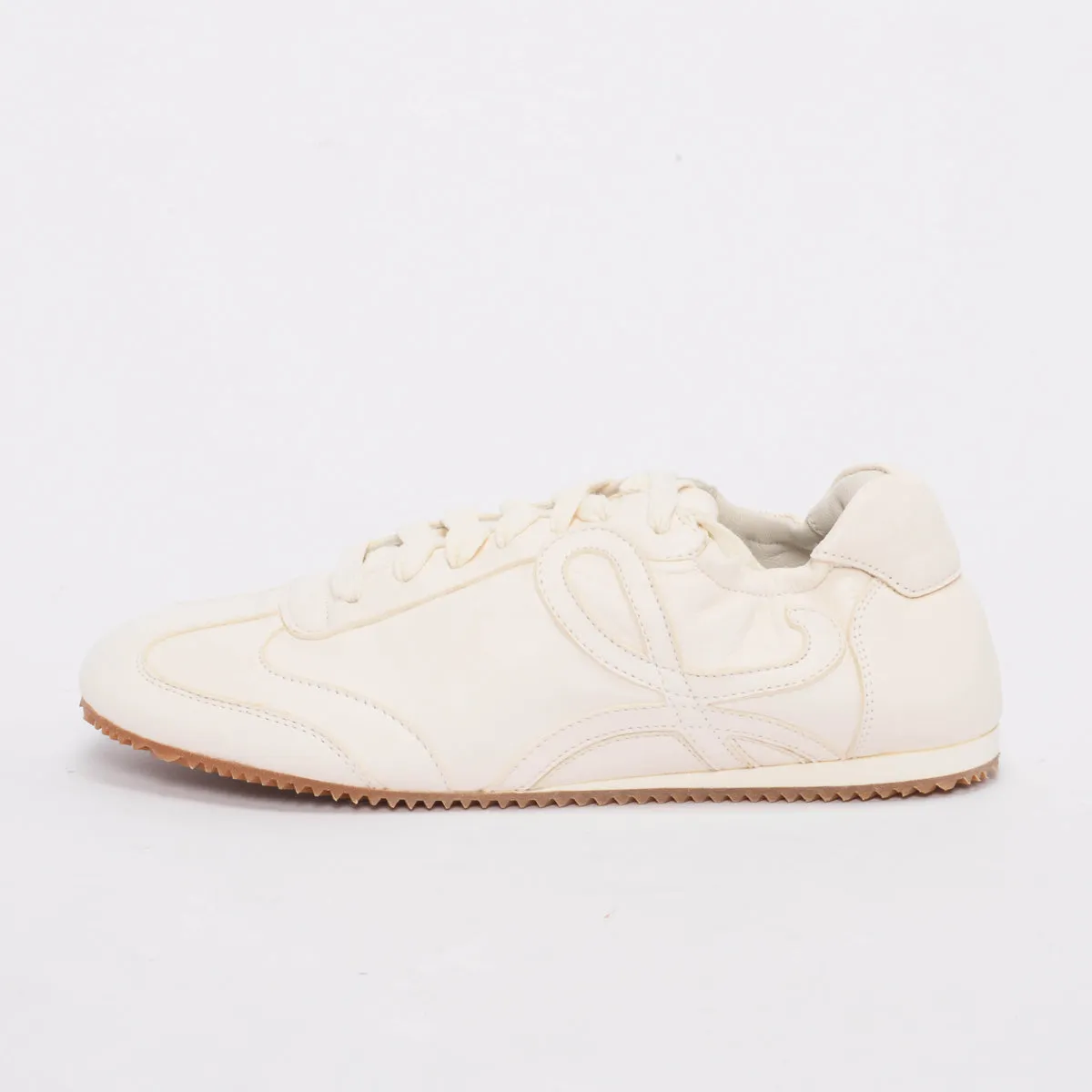 Loewe Off White Leather Ballet Runner Sneakers 39