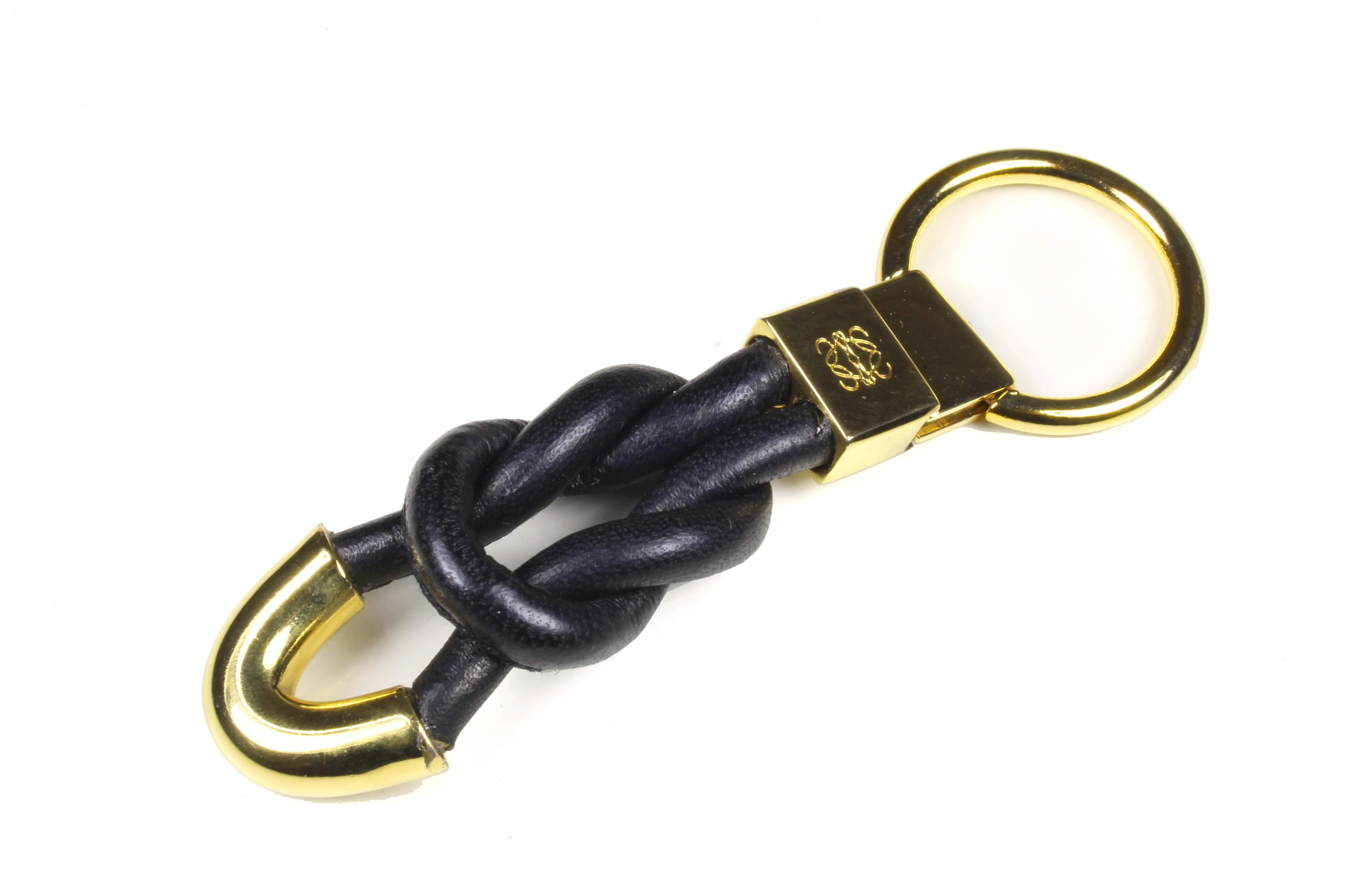 LOEWE sailor knot leather key-ring