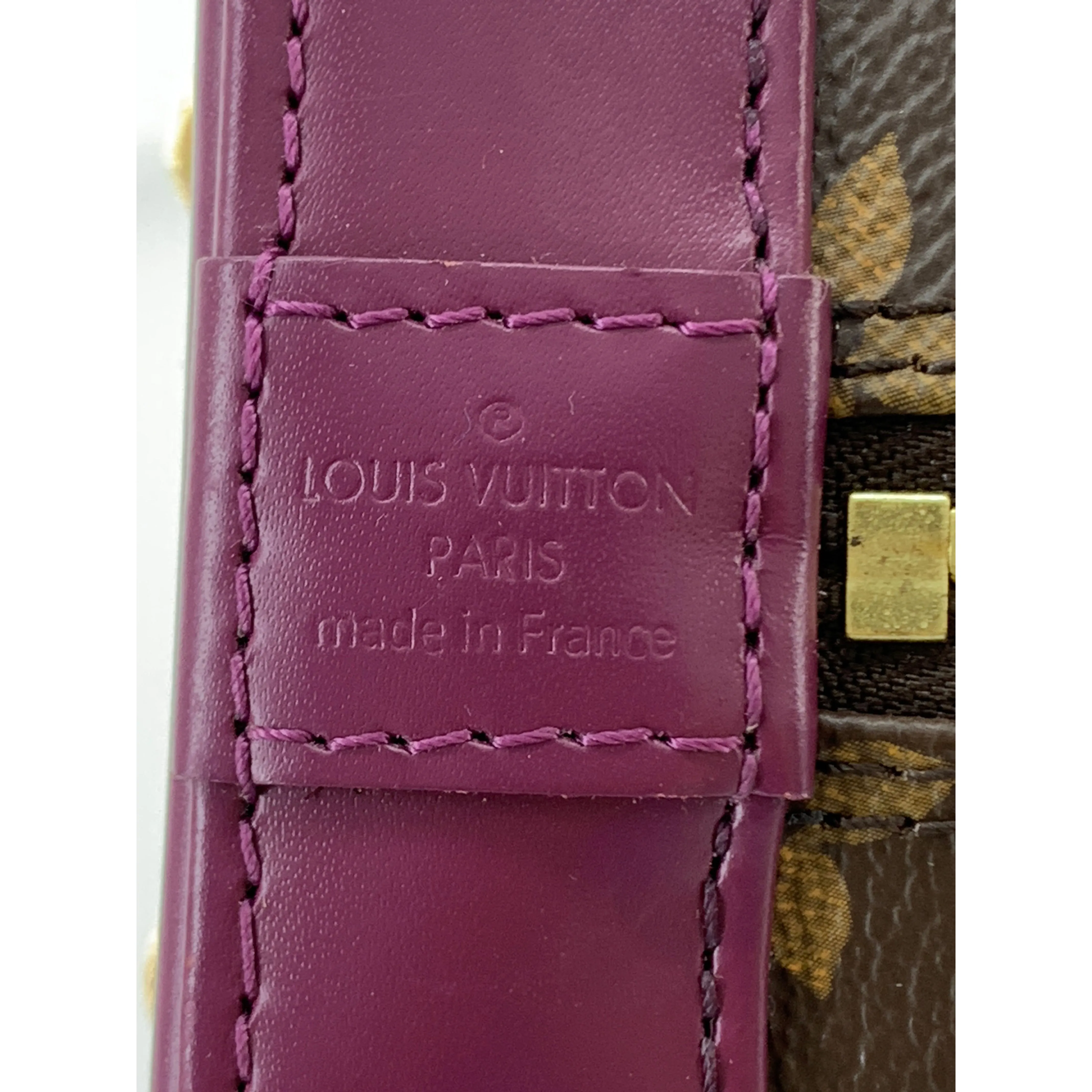 #LOUIS VUITTON/ALMA BB_MONOGRAM TOTEM/Cross Body Bag/BRW/PVC