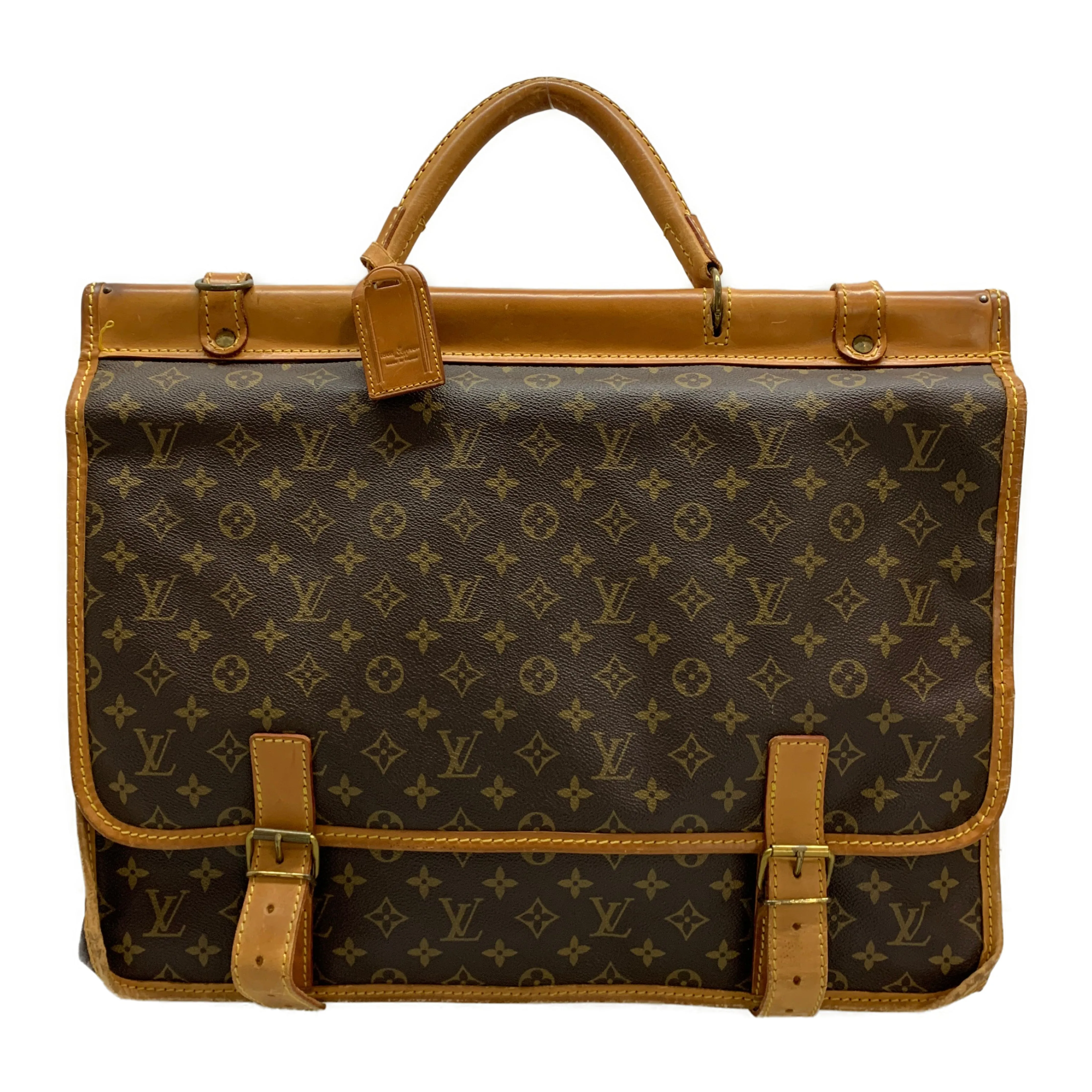 #LOUIS VUITTON/SAC KLEBER_MONOGRAM CANVAS/Cross Body Bag/BRW/Polyester/Monogram