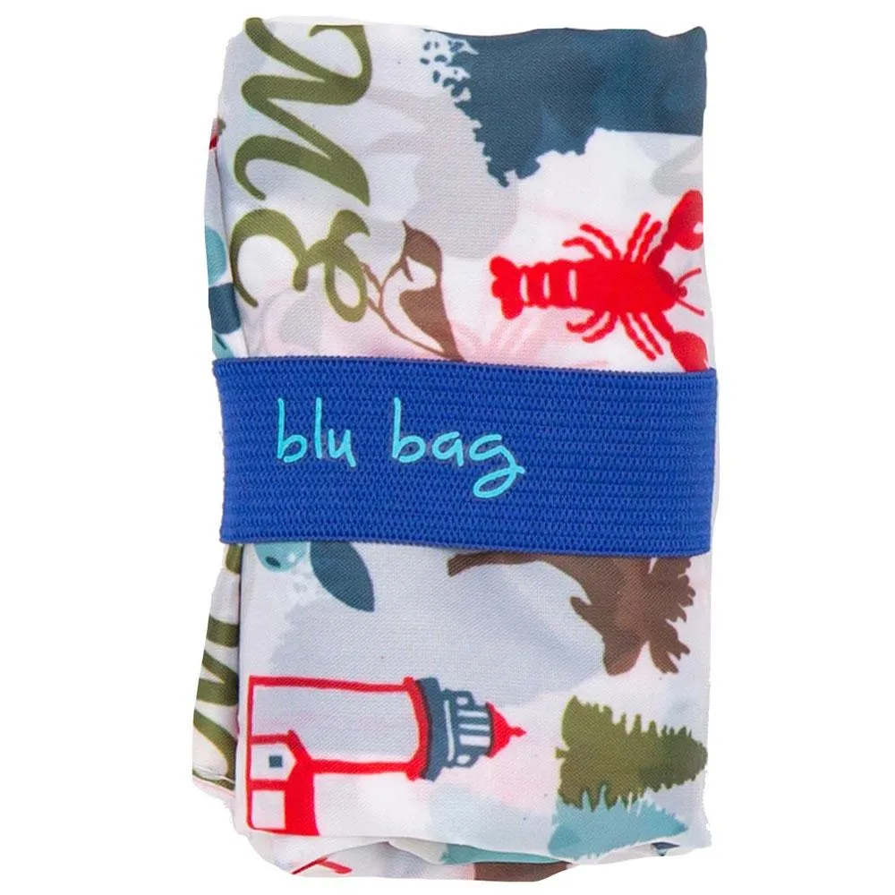 Maine Blue Blu Reusable Shopping Bag - Machine Washable