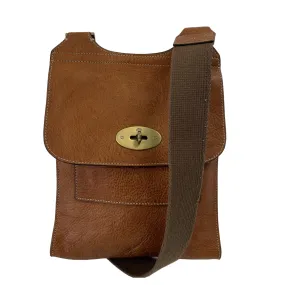 Men's Antony Grained Messenger Bag Brown