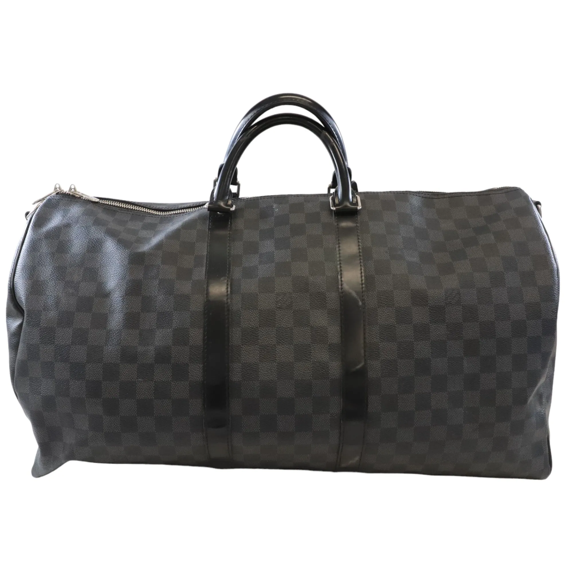 Men's Keepall 55 Damier Bag Black