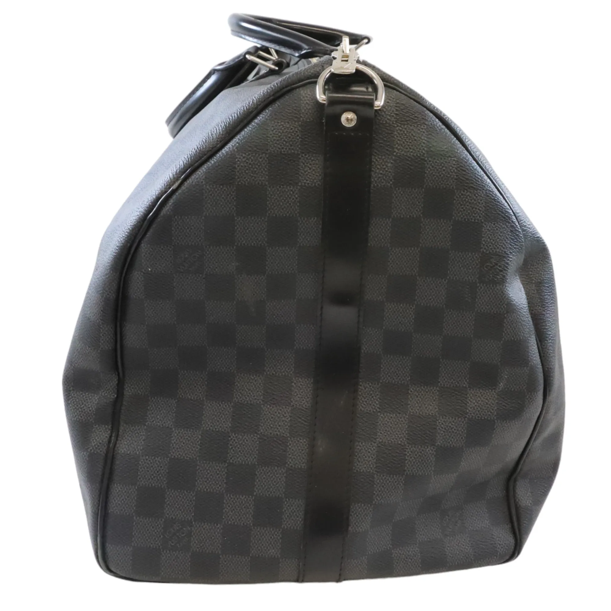 Men's Keepall 55 Damier Bag Black