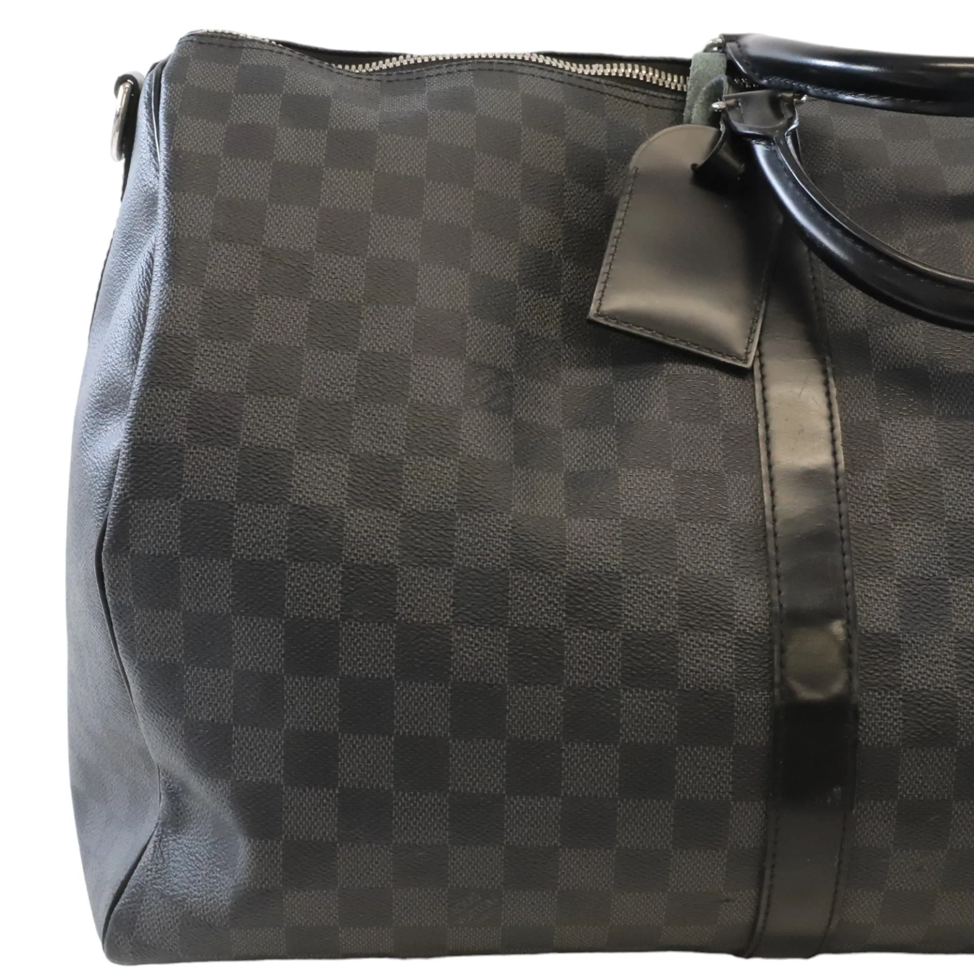 Men's Keepall 55 Damier Bag Black