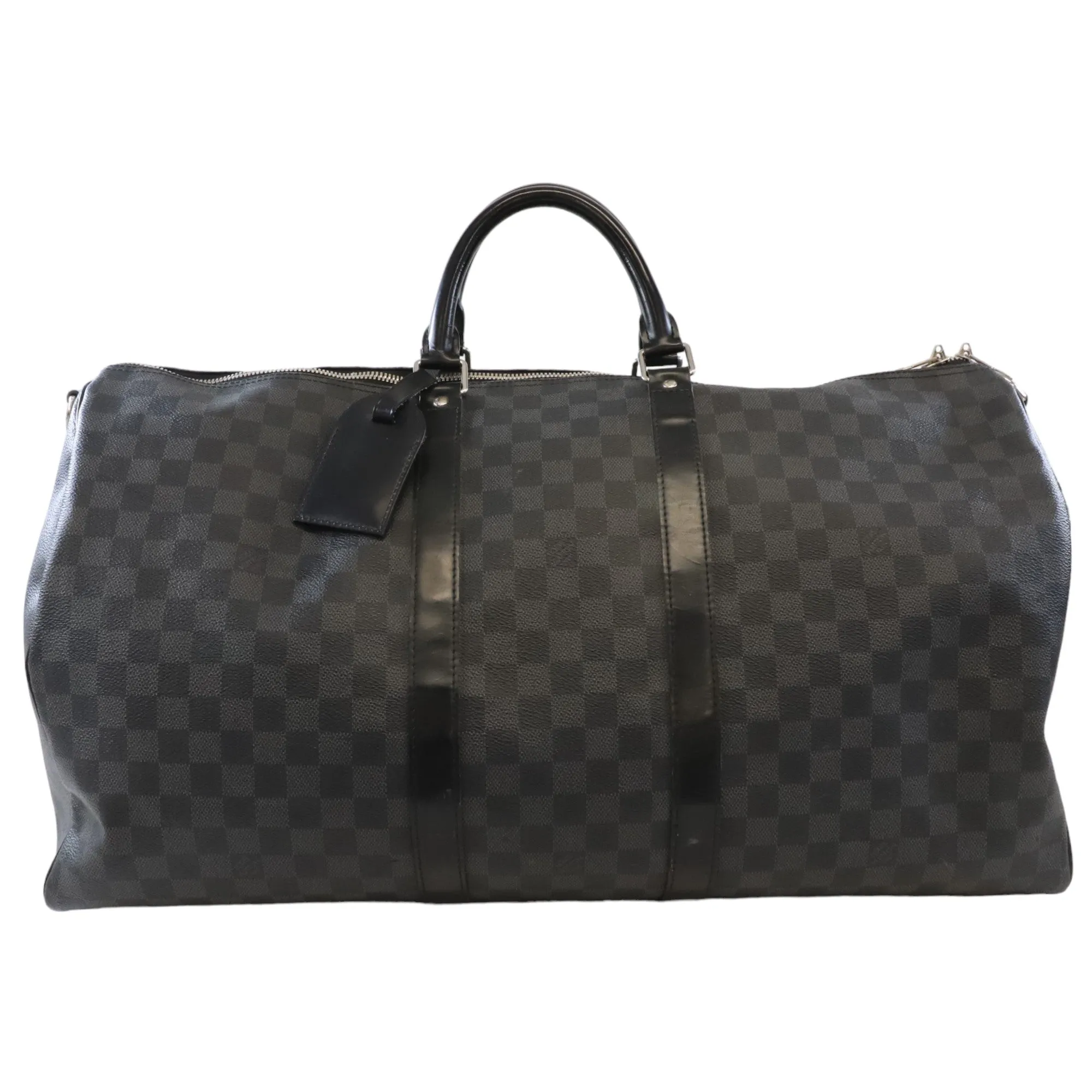 Men's Keepall 55 Damier Bag Black