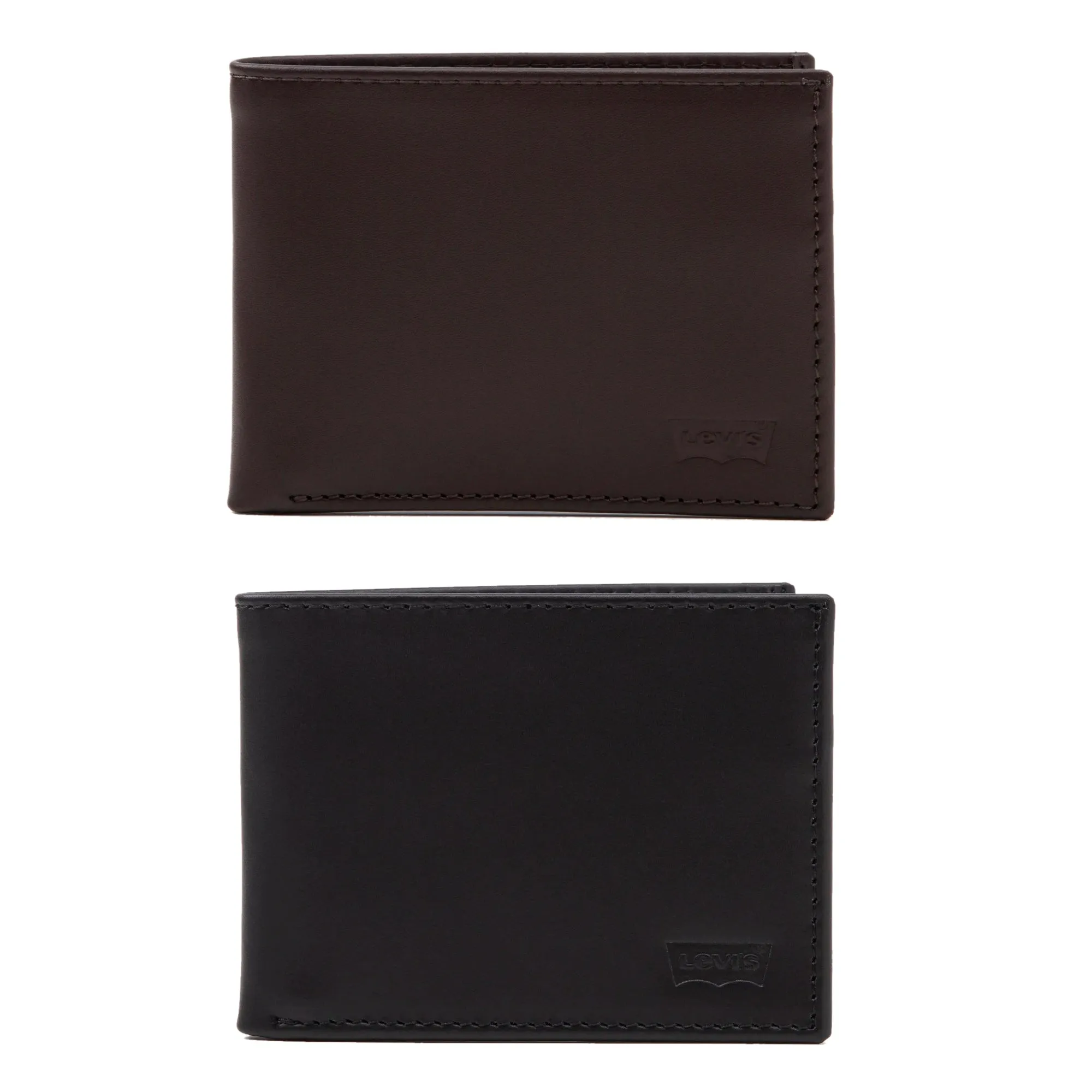 Mens Levi's 'Batwing' Bifold ID Wallet